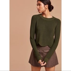 Aritzia Wilfred Merino Wool Sardou Sweater